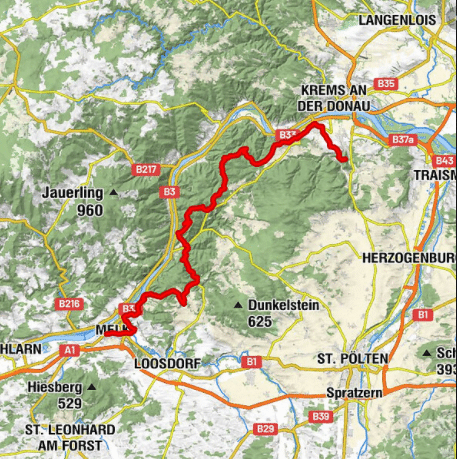 Jakobsweg Wachau Route